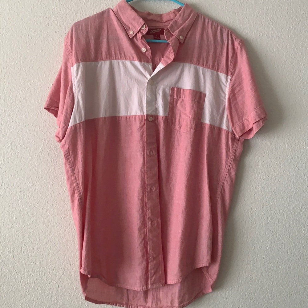 Men’s casual button down shirt